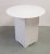 30 Inch Round Glow Table with Light Up Column Base