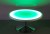 36 Inch Round Portable Light Up Top Round Coffee Table