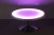 36 Inch Round Portable Light Up Top Round Coffee Table