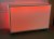 18 x 60 Light Up Glow Counter Bar Height On Wheels