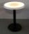 24 Inch Round Light Up Glow Top Table with Round Black Base