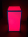 15 x 15 x 42 Tall Light Up Glow Column